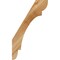 Ekena Millwork 4"W x 18"D x 30"H Olympic Rough Sawn Knee Brace, Western Red Cedar BRC04X18X30OLY00RWR - alternate 3